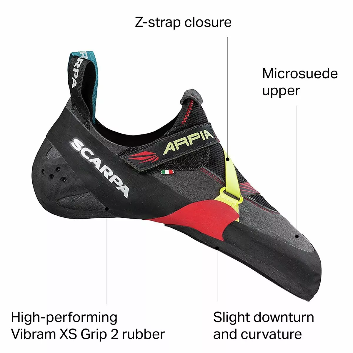 BLA_D2.jpg Scarpa Arpia Climbing Shoe -Hot Sale Scarpa Store BLA D2