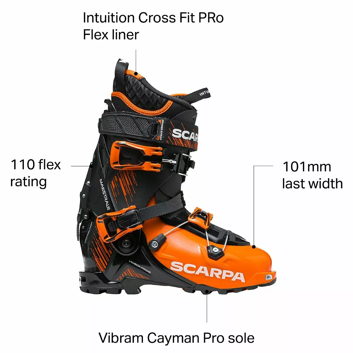 ORABLA_D15.jpg Scarpa Maestrale Alpine Touring Boot 2022 -Hot Sale Scarpa Store ORABLA D15