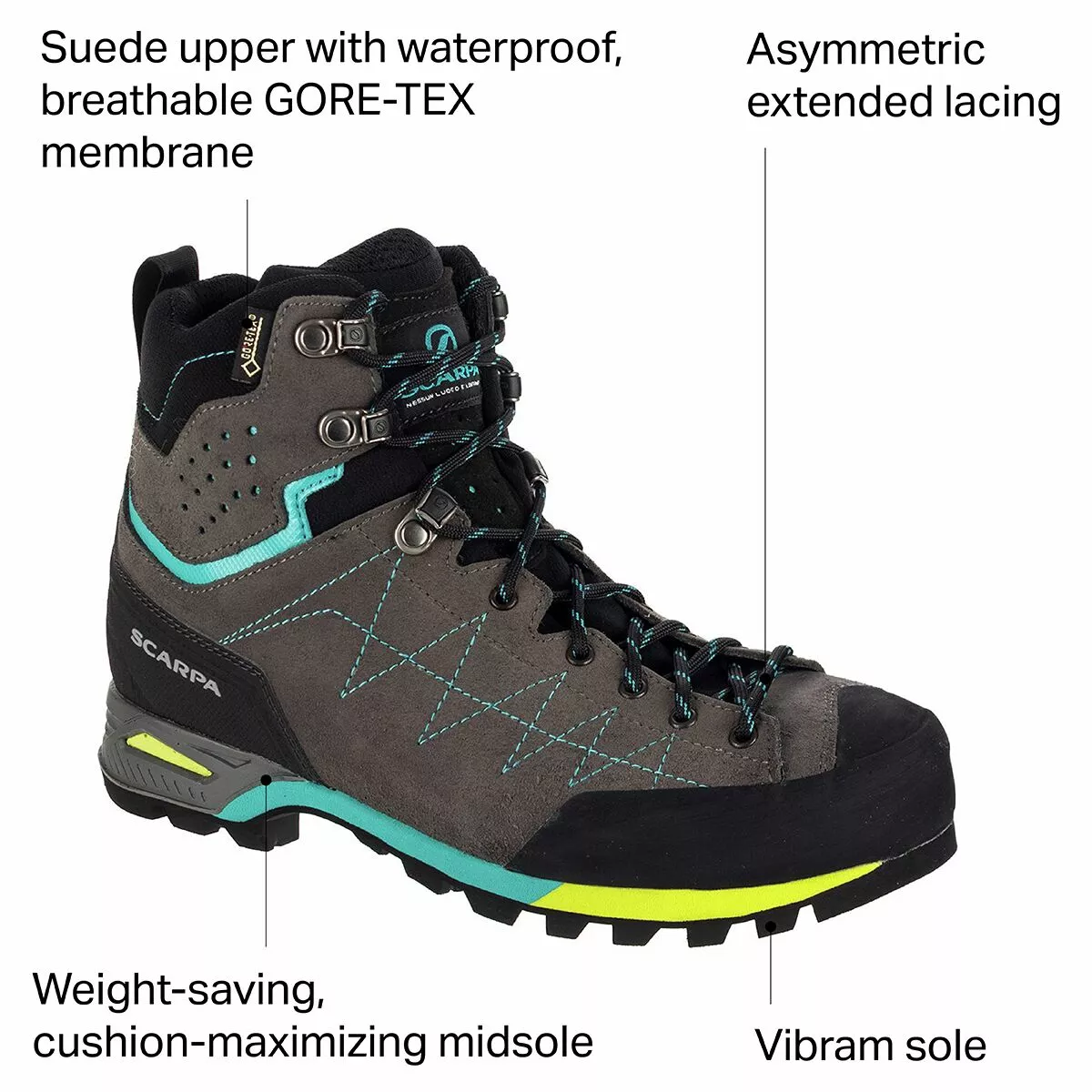 SHA_D9-1.jpg Scarpa Zodiac Plus GTX Backpacking Boot Women's -Hot Sale Scarpa Store SHA D9 1